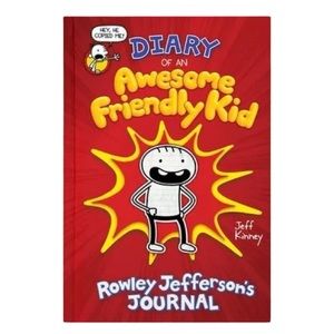 Diary of a Wimpy Kid Rowley’s Journal of an Awesome Friendly Kid Hardcover Book